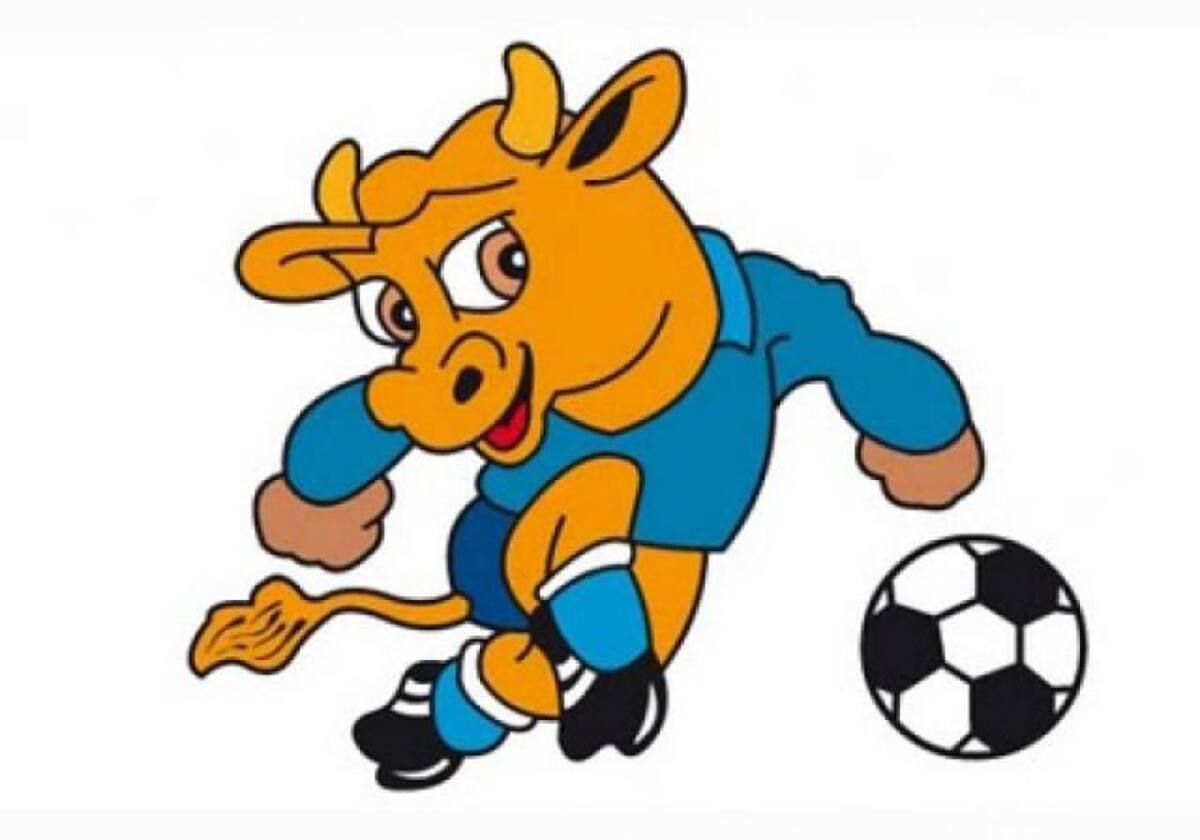 Mascota de la Copa América Uruguay 1995. Era un toro, por la fuerza de la industria agropecuaria en el país, el cual llevaba los colores de Uruguay.