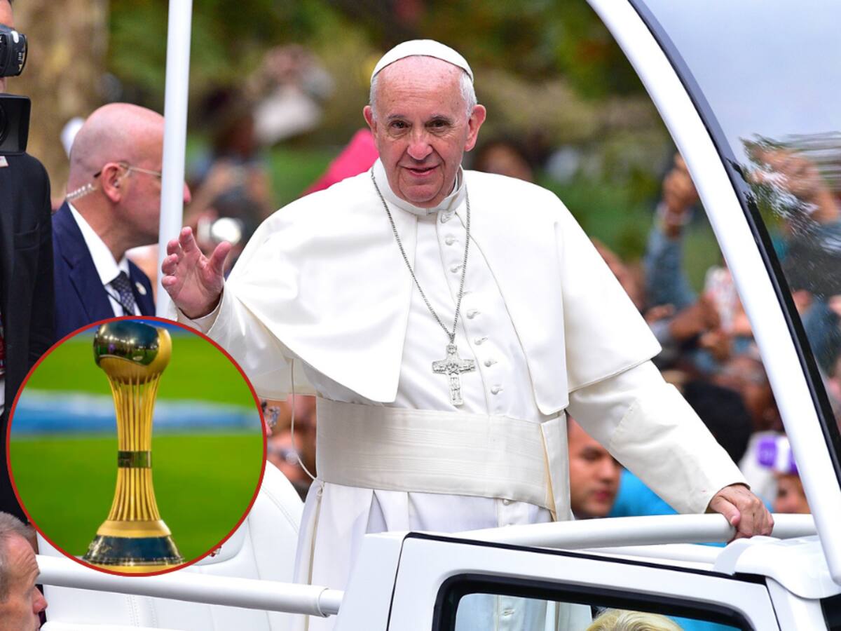 Muere el Papa Francisco: estos fueron los equipos que bendijo en el fútbol colombiano