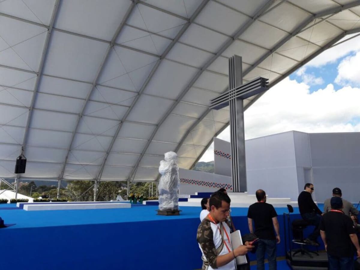 El papa Francisco estará en el mismo lugar que dio la misa el papa Juan Pablo II