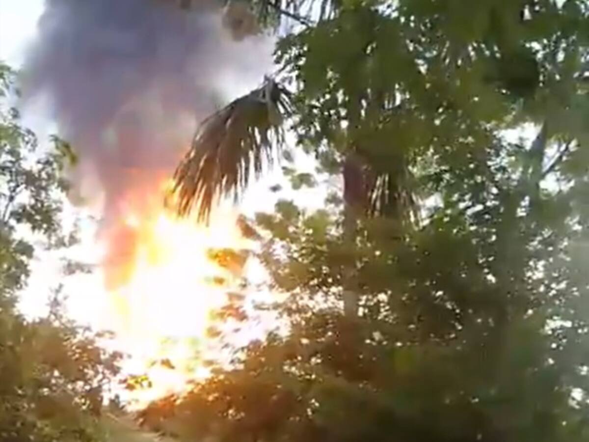 Volcán en San José de Mulatos, Antioquia, hace erupción, según habitantes de la zona