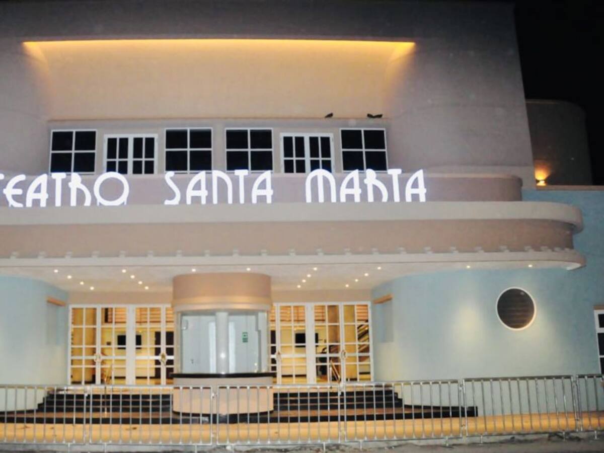 Así inició la remodelación del nuevo Teatro Santa Marta