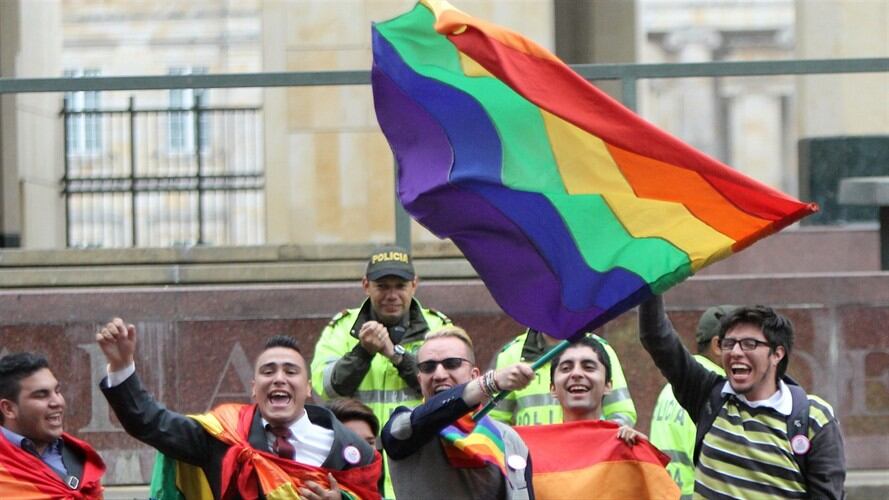 Corte Constitucional aprueba el matrimonio igualitario. Foto: Colprensa