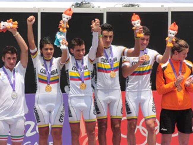 Jessica Legarda, la única mujer del equipo colombiano de ciclismo, habló de su experiencia como medallista olímpica