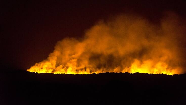 El tiempo seco ha favorecido el incendio: Director nacional de bomberos