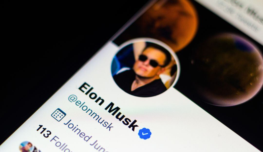 Elon Musk en Twitter.