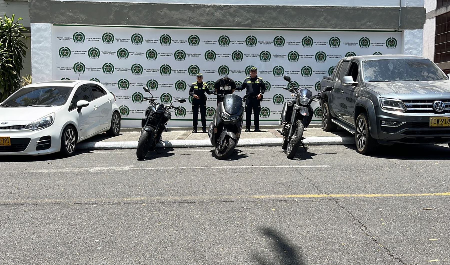 Los Poiras capturados en las ciudades de Neiva y Cali