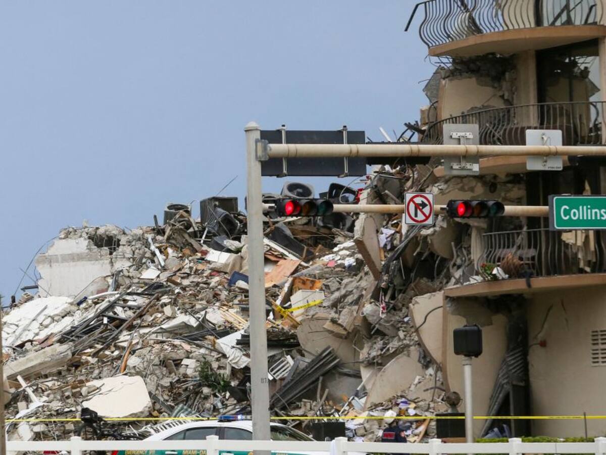 6 colombianos vivían en edificio que colapsó en Miami