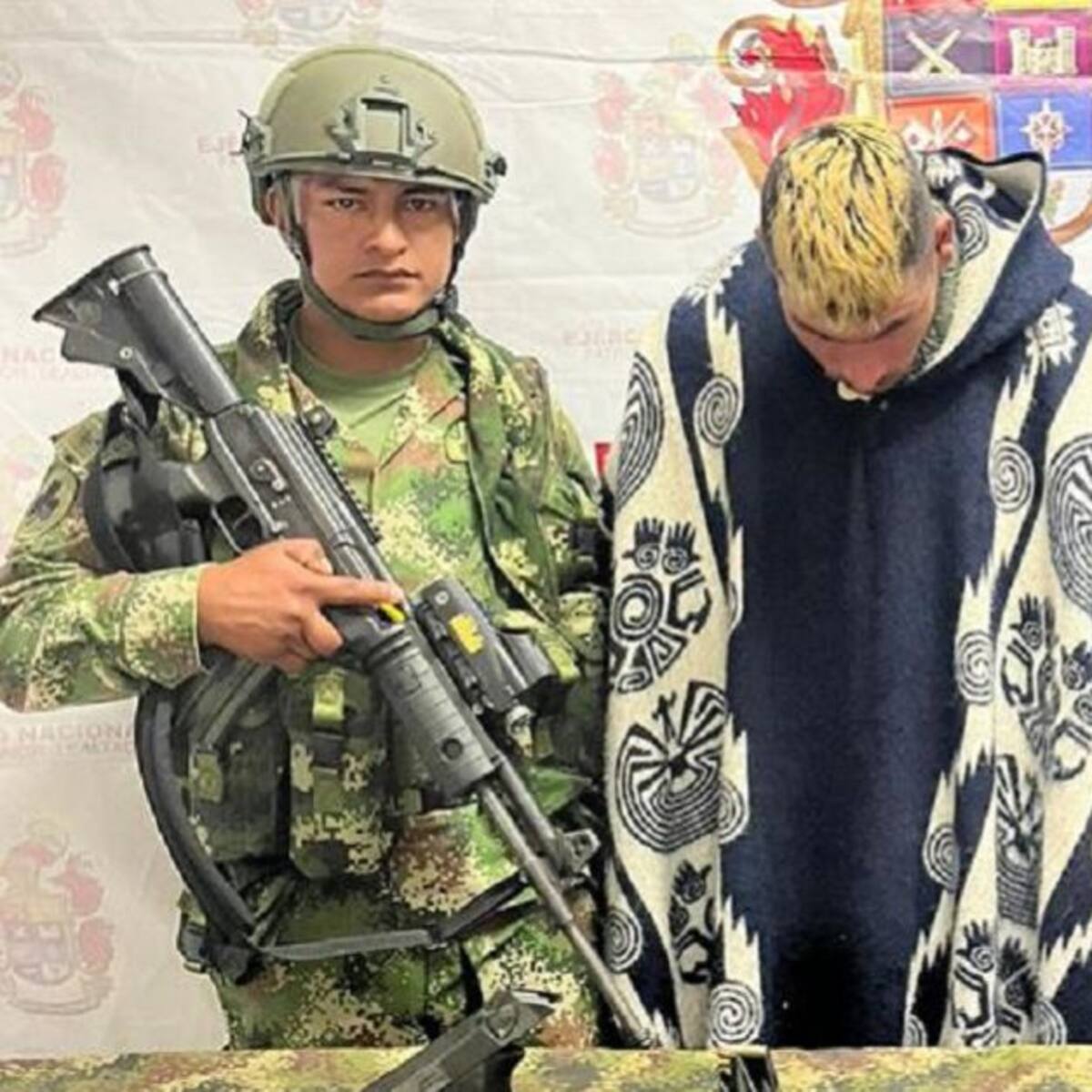 Ejército capturó a jefe de finanzas de la Adán Izquierdo