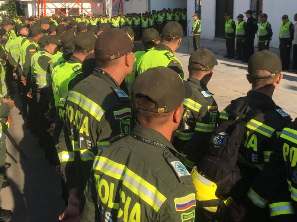 200 policías refuerzan seguridad en la feria de Bucaramanga