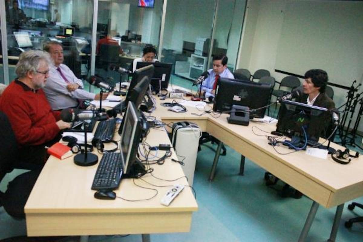 Rodrigo Uprimny, Gabriel Silva, Juan Fernando Cristo y Juan Carlos Flórez