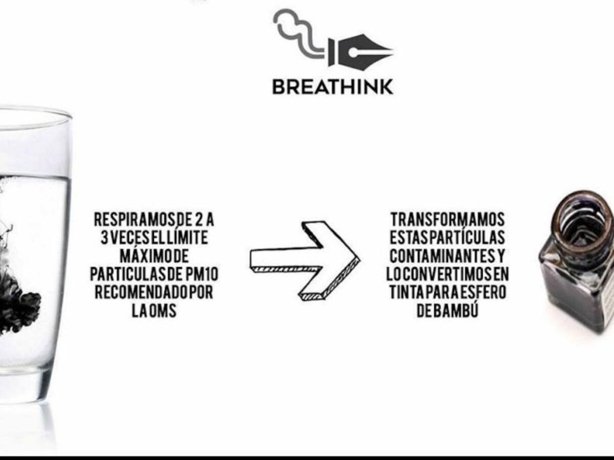 Jóvenes crearon un esfero cuya tinta es elaborada a base de hollín