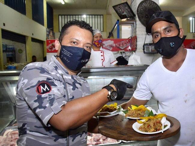 Plaza del Mercado Público de Santa Marta, atractivo destino gastronómico
