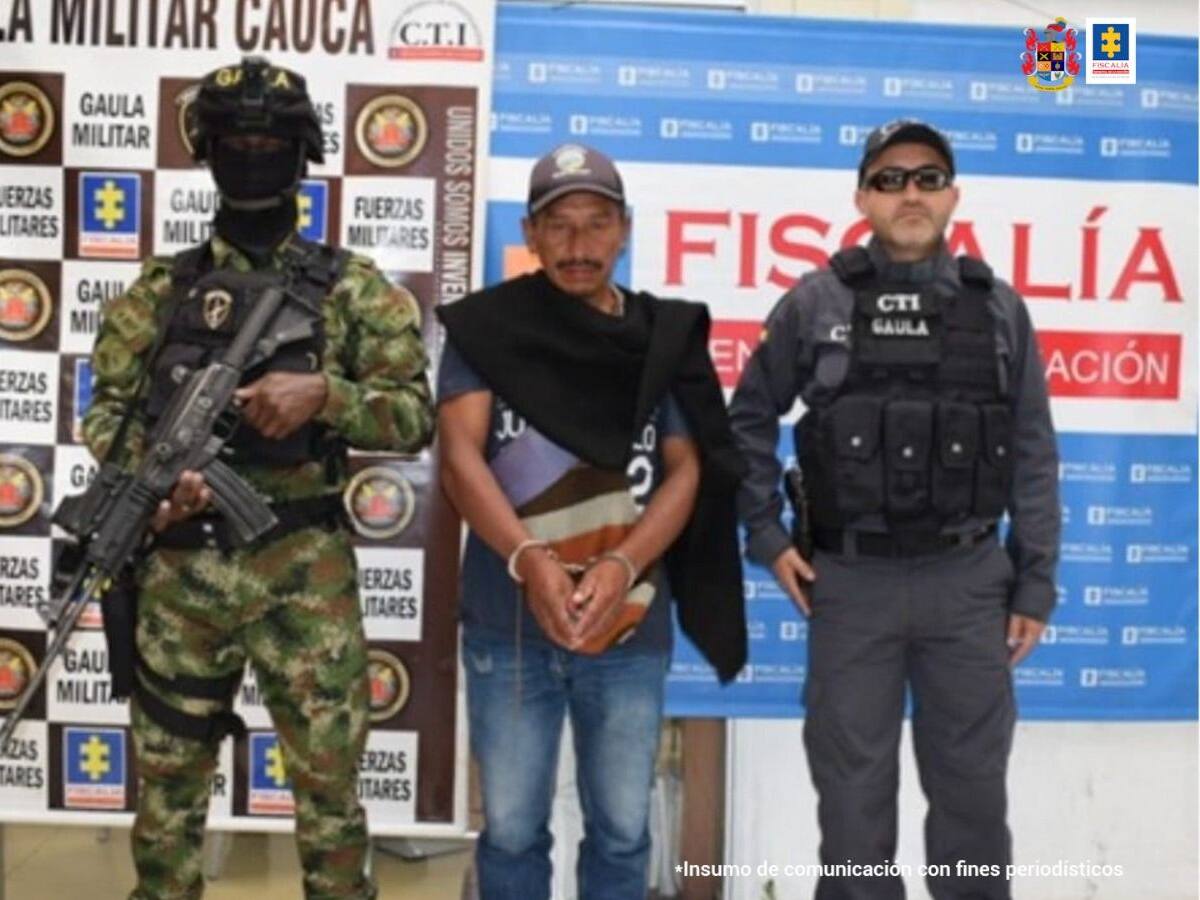 Capturan a alias ‘El Viejo’, investigado por el secuestro de dos extranjeros¨