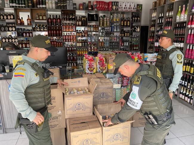 Más de 170 botellas de licor adulterado incautadas en Caquetá