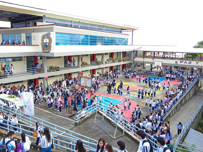 Colegio en Nariño. Foto: Secretaría de Educación
