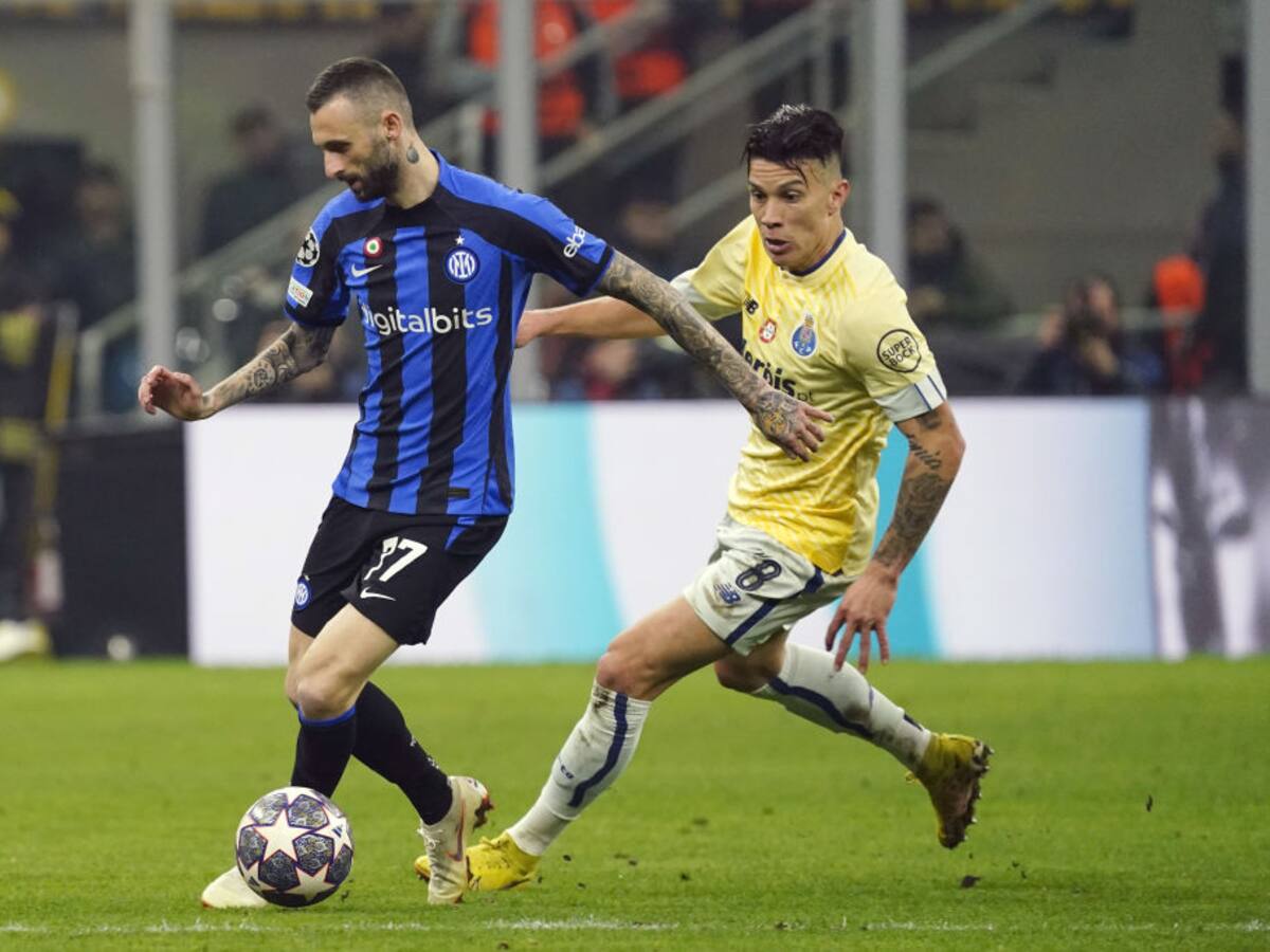 Mateus Uribe, de los más destacados del Porto en derrota ante el Inter