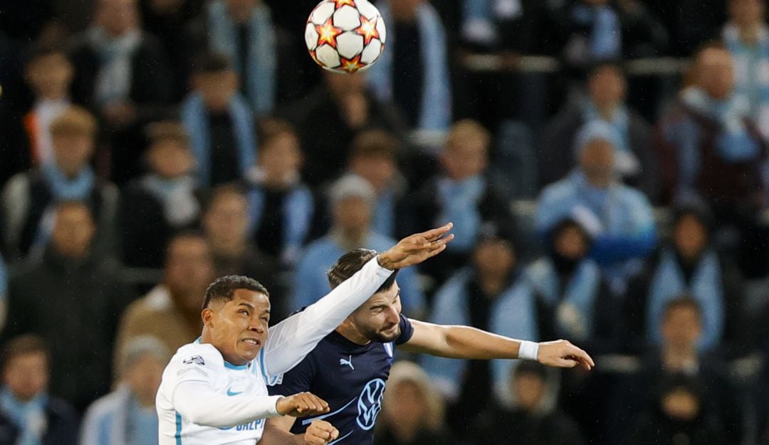 Wilmar Barrios con el Zenit.