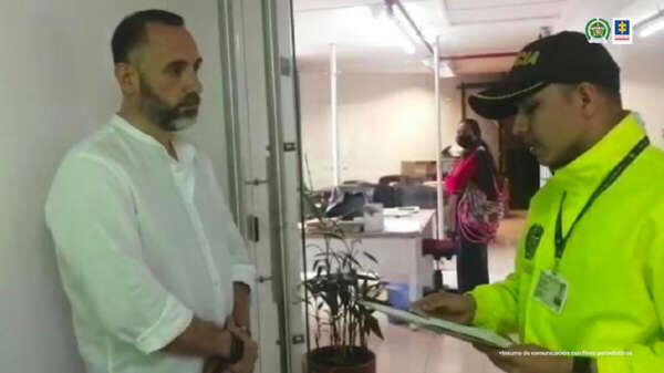 Pablo César Herrera exgerente de Proyecta, Quindío cuando fue capturado el año pasado