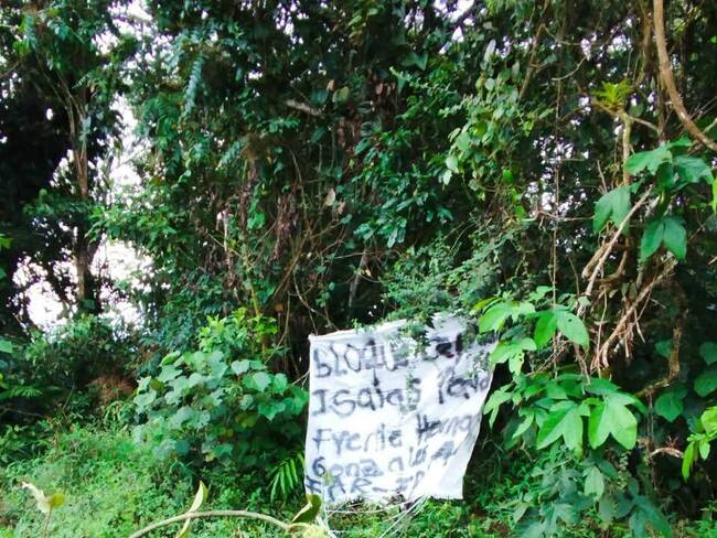 Elementos sospechosos ocasionó miedo y preocupación . Foto Redes Sociales.