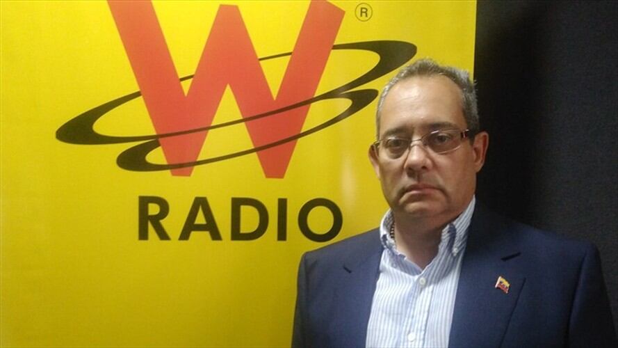 El magistrado Rafael Ortega. Foto: La W/ Audrey Carrillo.