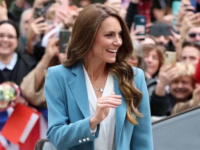 La princesa Catalina llega a Italia para retomar su agenda internacional tras el cáncer (Photo by Phil Noble - Pool/Getty Images)