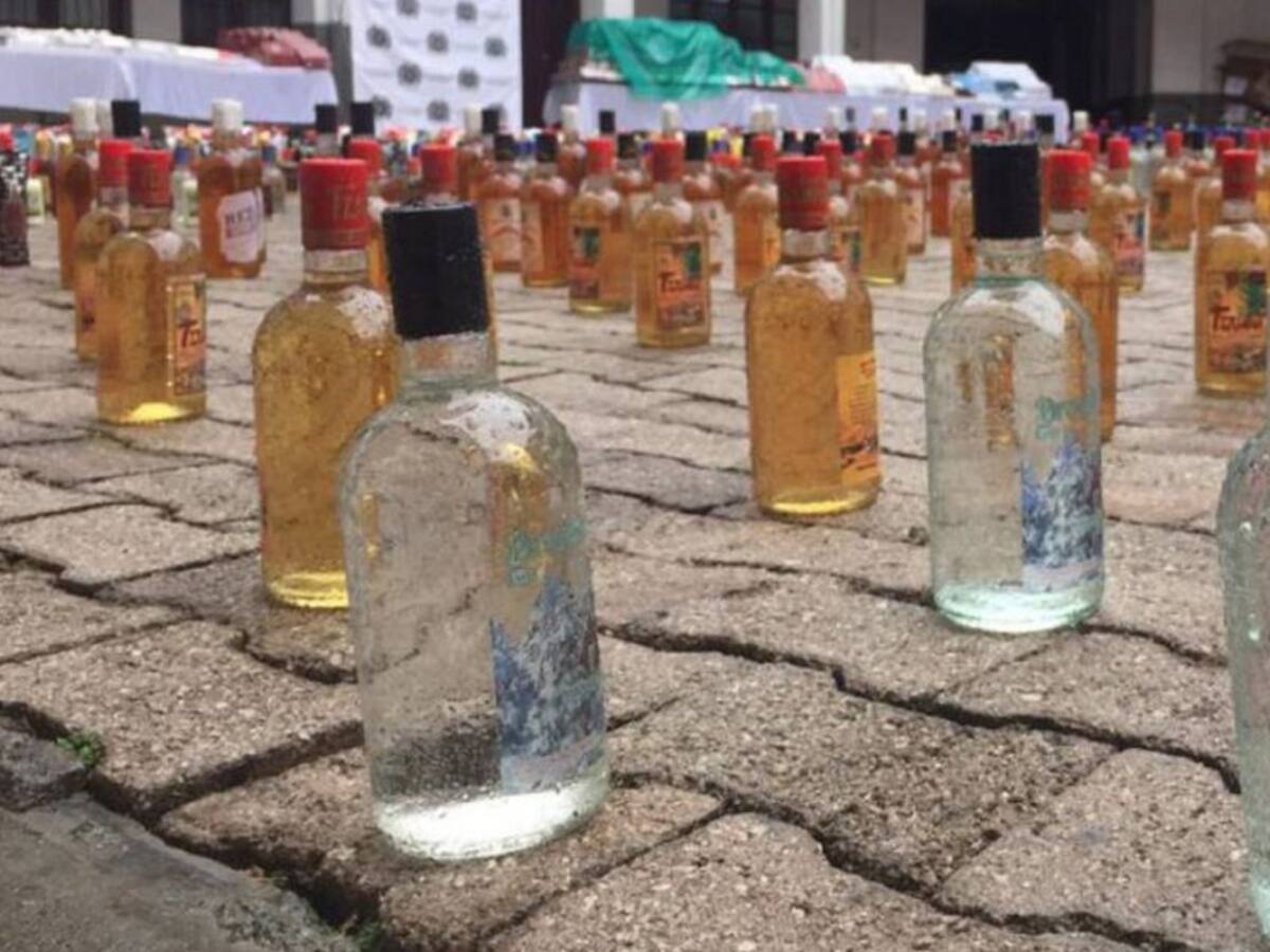 Aumentó comercialización de licor de contrabando en el Quindío