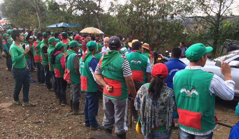 Pueblos indígenas no aceptan sitios de concentración de las Farc en sus territorios.