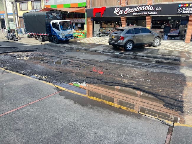 Uno de los huecos en más grandes del barrio