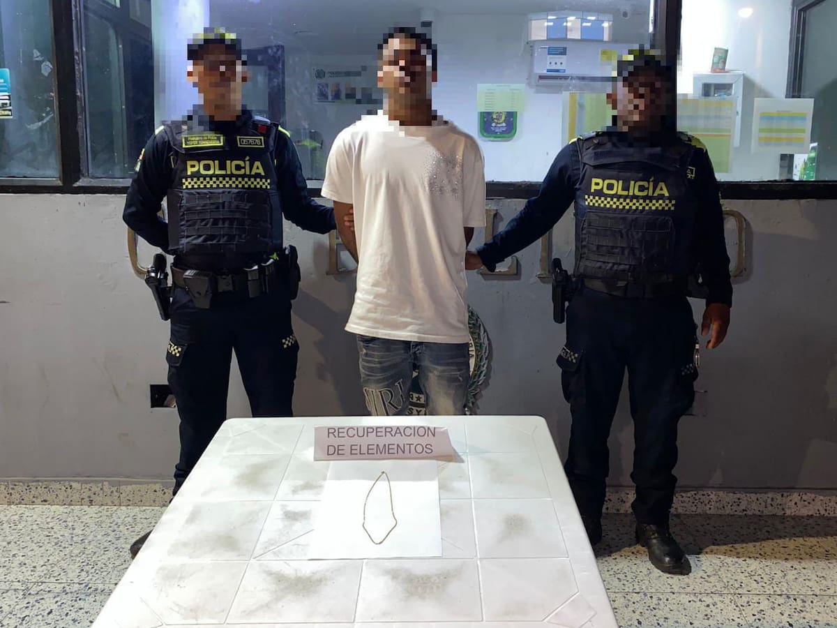 Cayó en Cartagena ‘Eduardito Cadena’ por presunto robo a turista francés