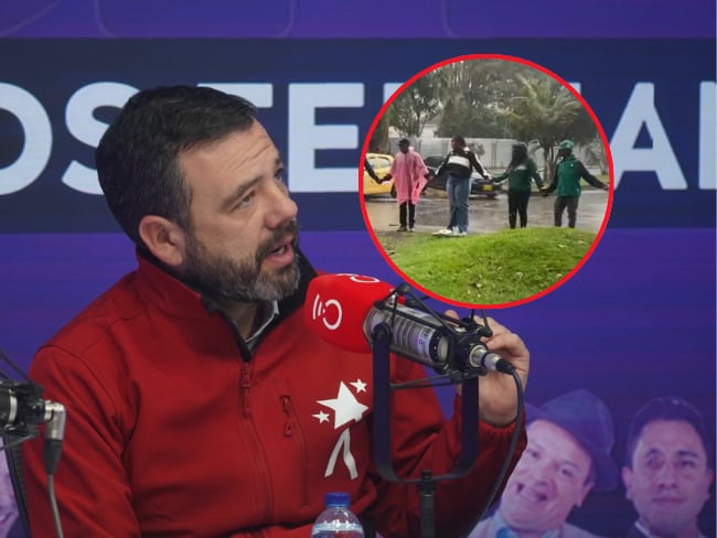 “Tocaba esperar que el Gobierno nos diera luz verde para actuar”: Galán sobre protestas en el CAN. La Luciérnaga/Captura de video