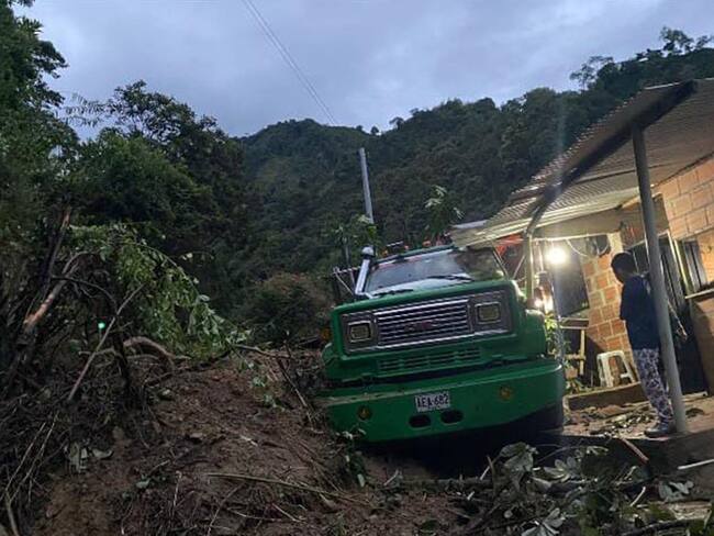 Riesgo de deslizamientos en el Tolima