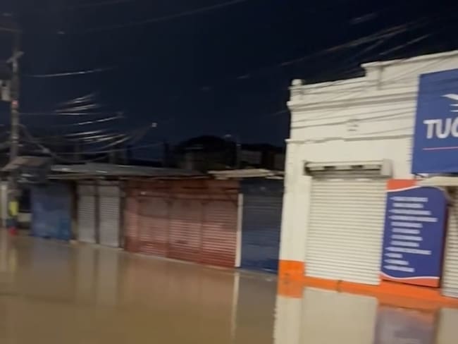 En 24 horas cayeron 92 milímetros de lluvia en Santa Marta/ Cortesía