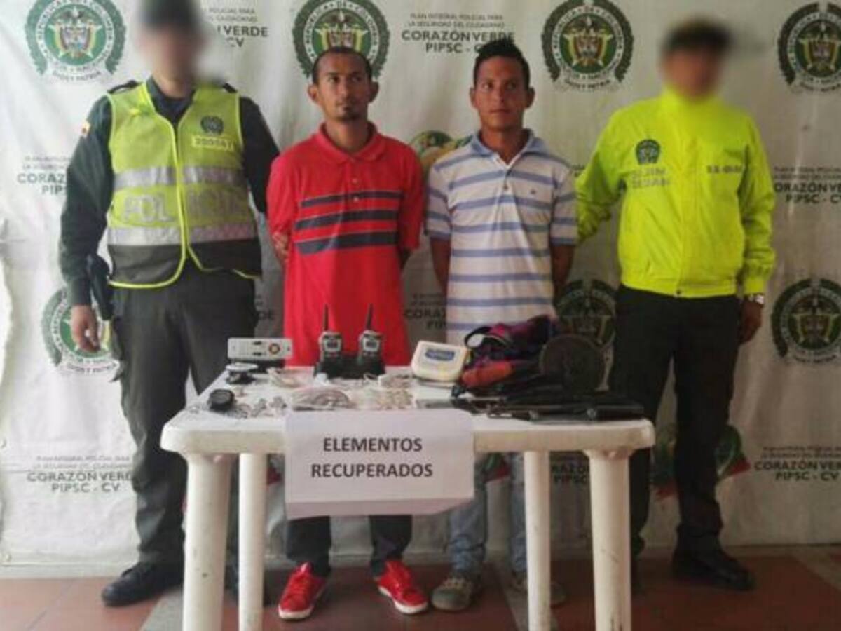 Capturados dos venezolanos que robaron finca en donde trabajaban