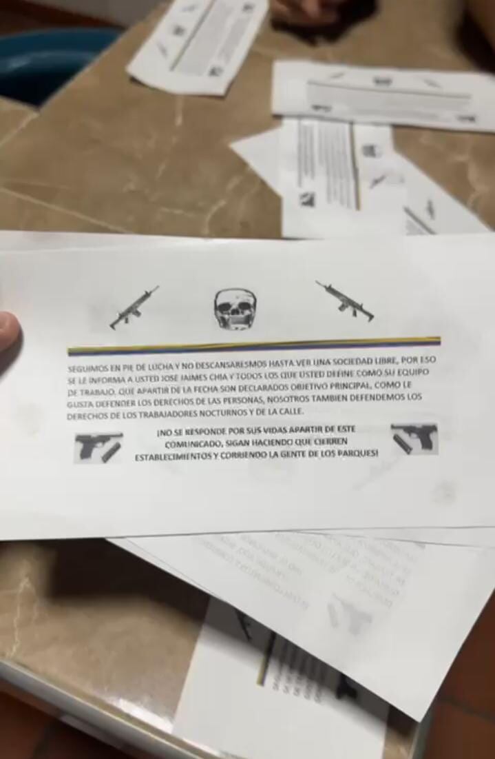 Con panfletos amenazan a líder comunal en Cúcuta