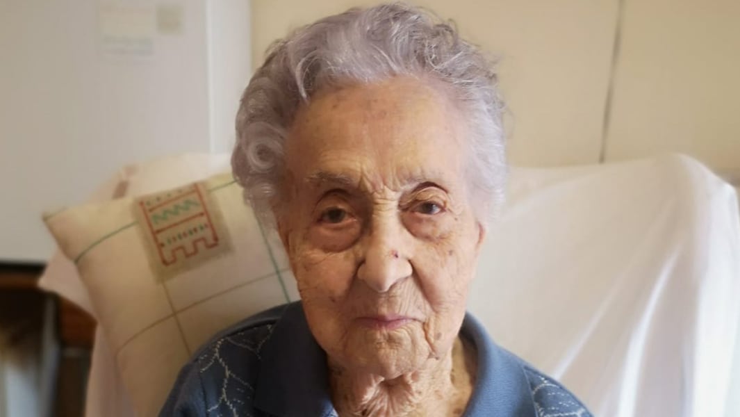 Maria Branyas, quien murió a los 117 años y era la mujer más longeva del mundo (Foto vía sitio web oficial de Guinness World Records)