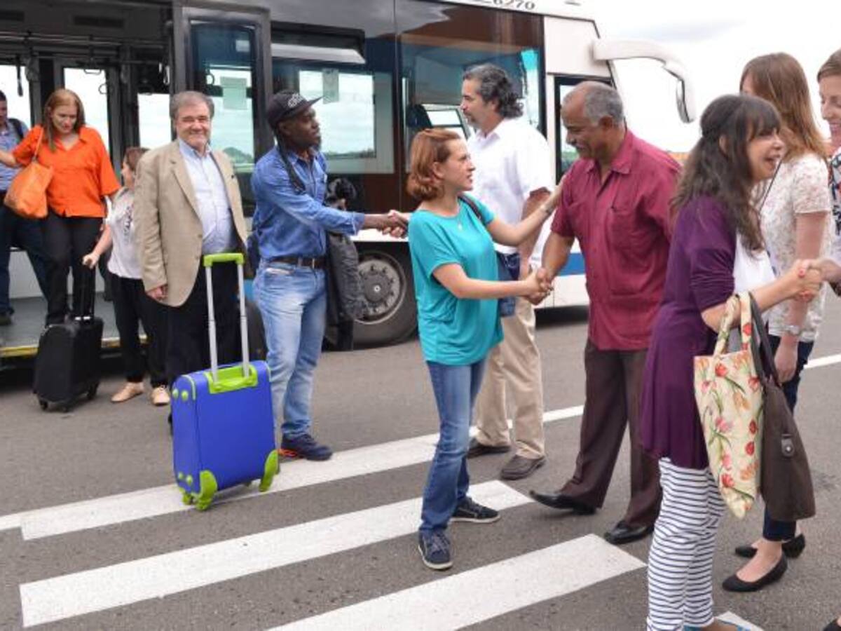 Exmagistrados celebraron acuerdo de victimas logrado en La Habana, Cuba