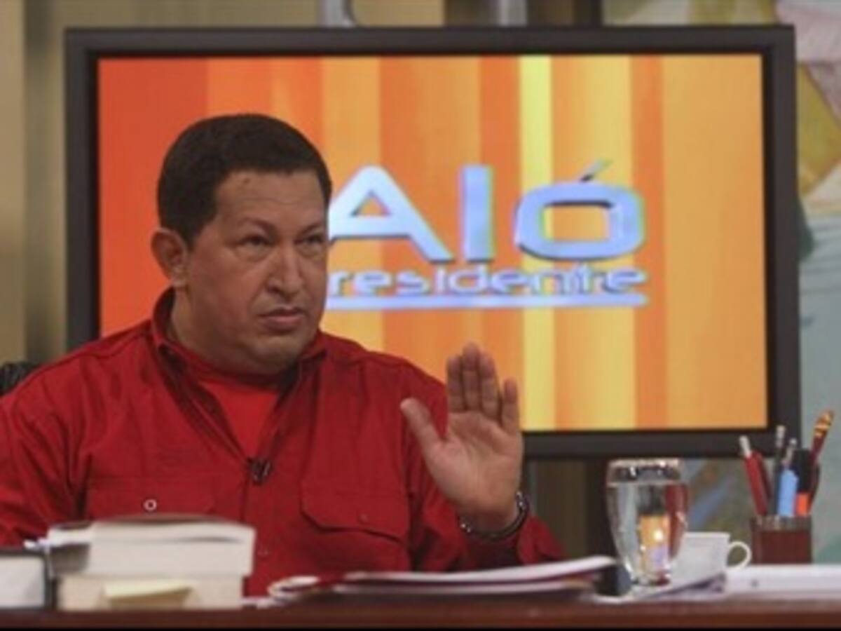 Quebranto de salud de Chávez le impide emitir su programa 'Aló Presidente'