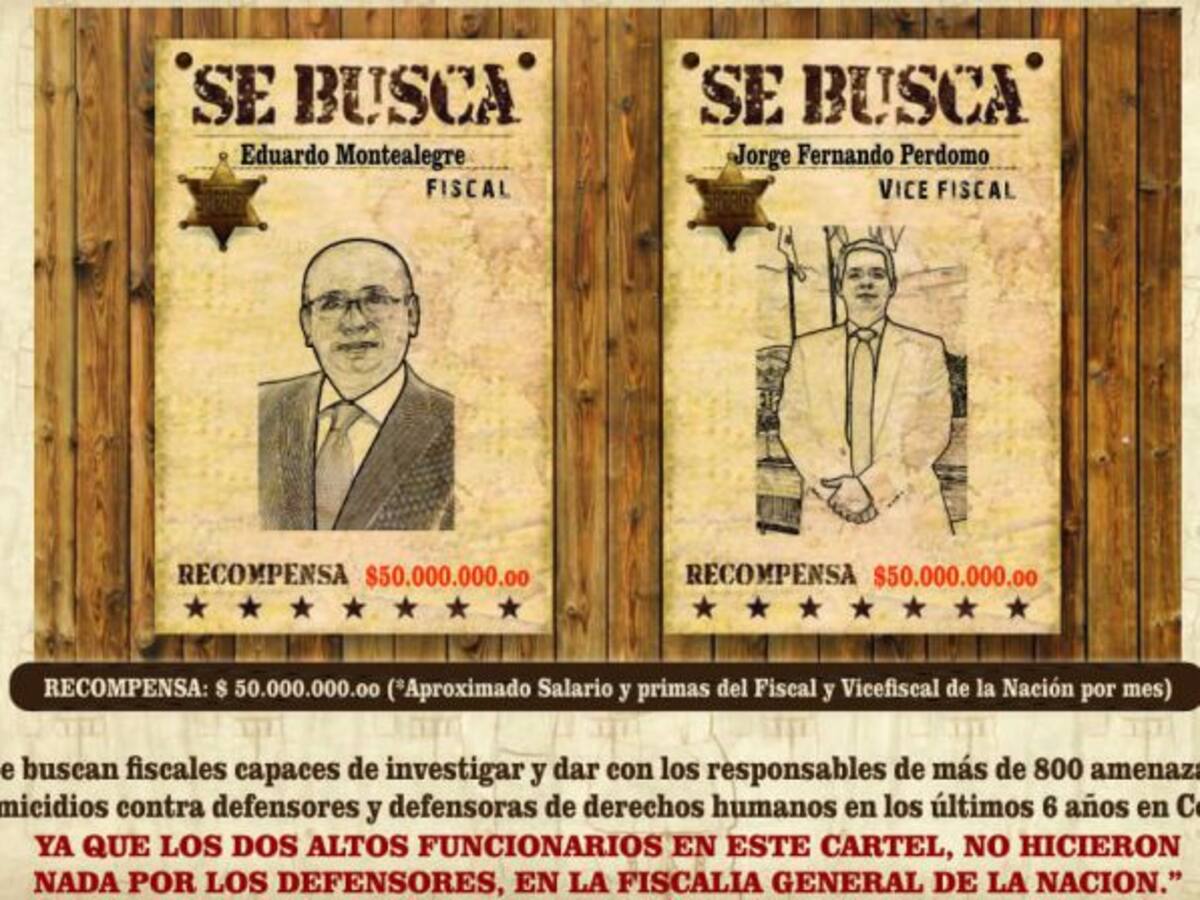 Ofrecen recompensa por el fiscal y vicefiscal