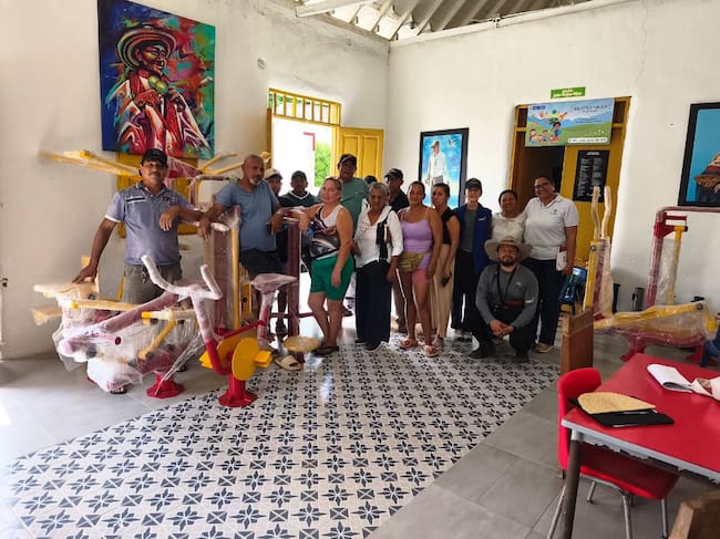 Unidad para las Víctimas entrega dos nuevos parques para reconstruir el tejido social en San Jacinto, Bolívar