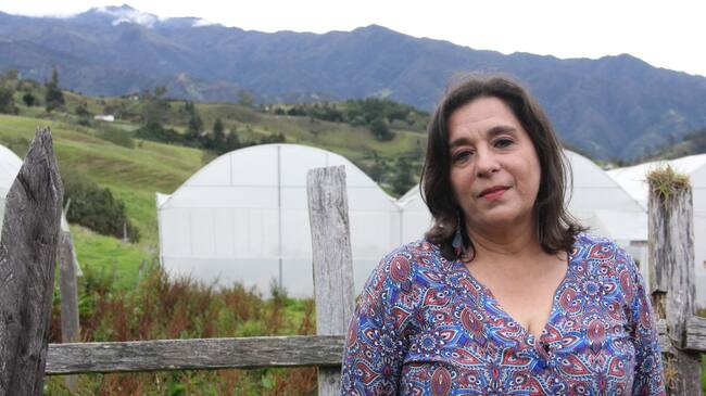 Ligia Salamanca: pionera en cultivos orgánicos