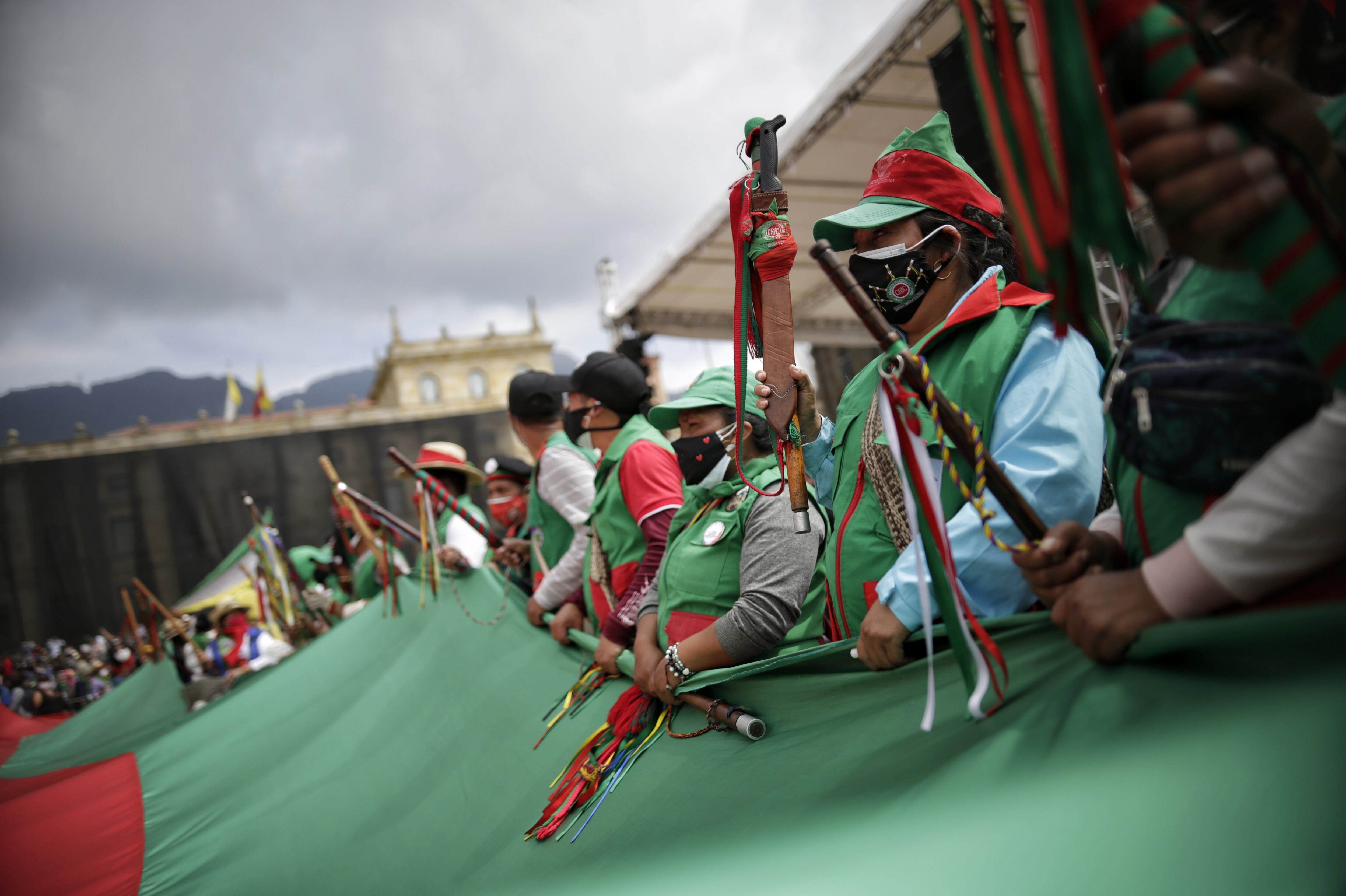 Guardia Indígena. Crédito: Cric.