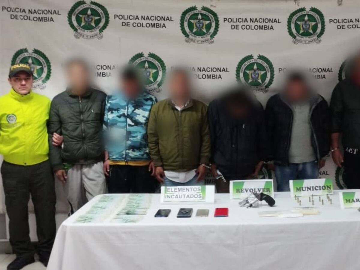 Desmantelan banda criminal que habría efectuado una masacre