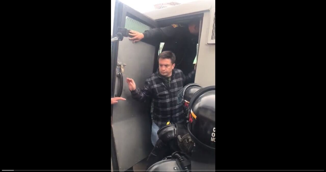 Acusan a viceministro del Interior de haberse extralimitado en funciones e interceder en liberación de manifestantes (Twitter)