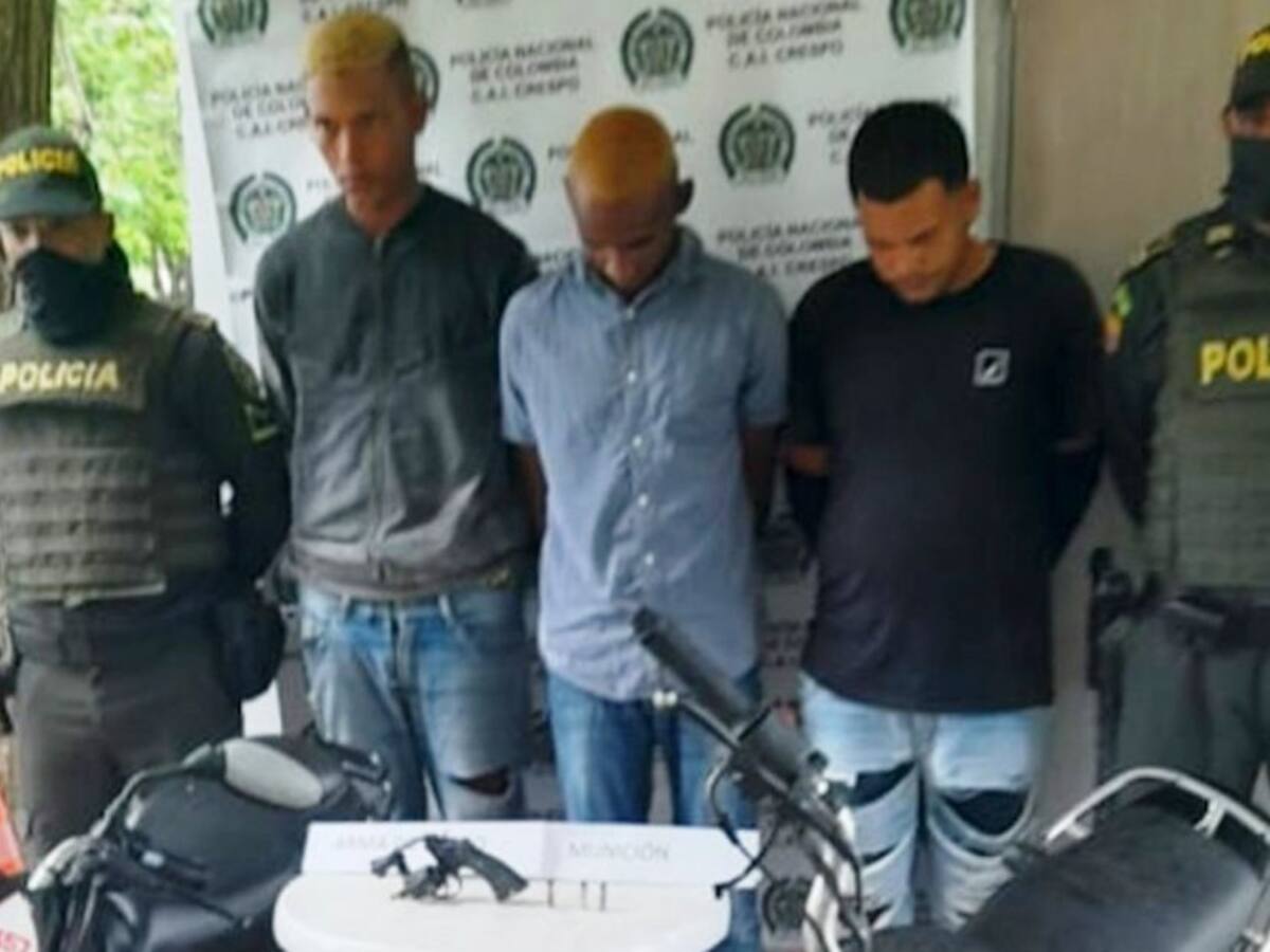 Casa por cárcel para tres hombres que portaban un arma en zona turística
