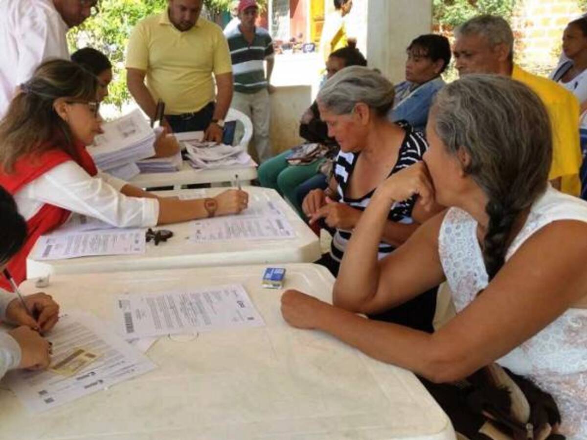 Jornada de atención a víctimas en Malagana, Bolívar