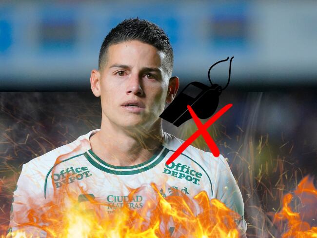 James Rodríguez explotó contra el arbitraje / Getty Images