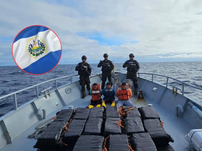 Autoridades de El Salvador detuvieron a dos ecuatorianos y un colombiano con dos toneladas de Cocaína.