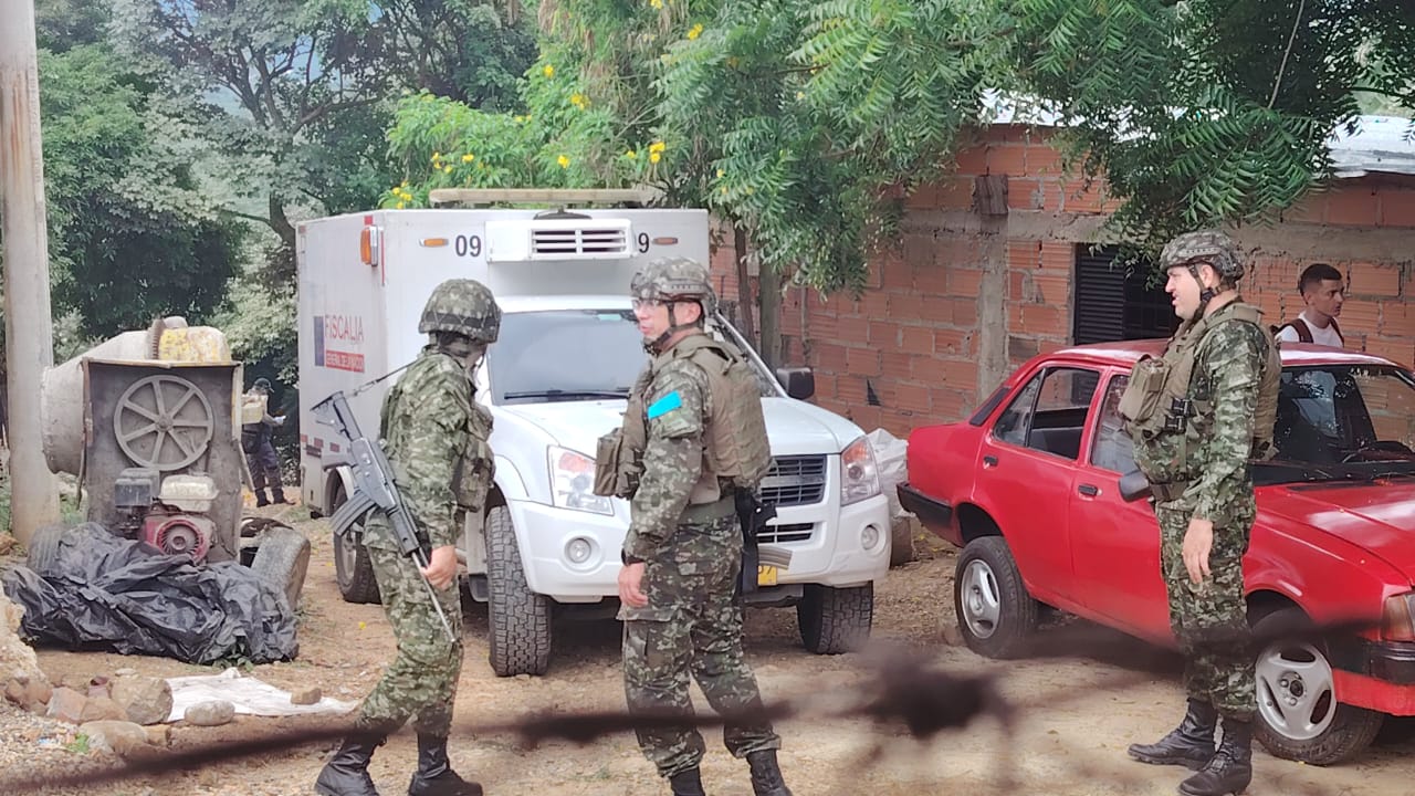 Un hombre muerto en enfrentamiento con las autoridades en Cúcuta. / Foto: Cortesía.