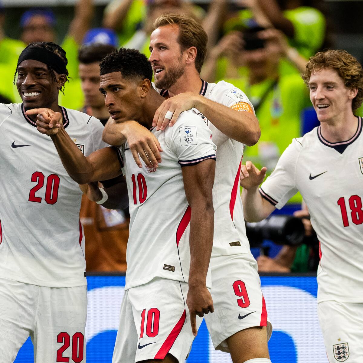 Harry Kane marca doblete en triunfo de Inglaterra sobre Croacia: resumen y goles del partido