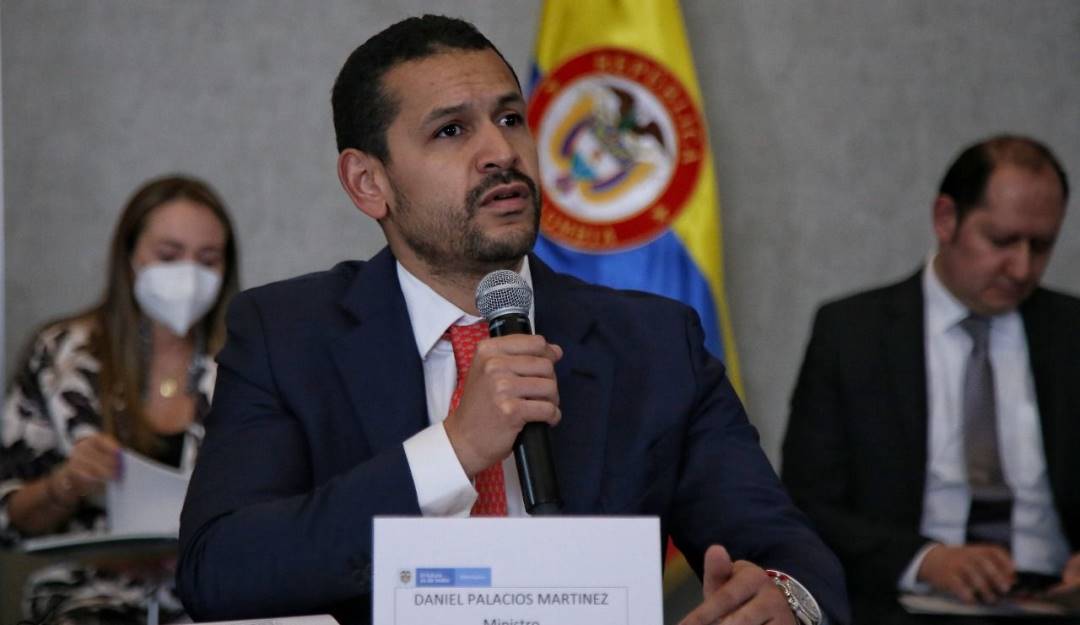 Ministro del Interior: Daniel Palacios
